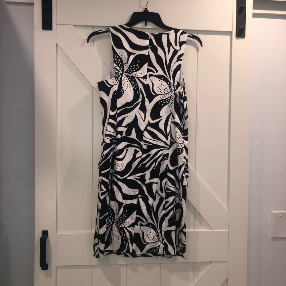 Lilly Pulitzer Black dress size 10 - Picture 5 of 9